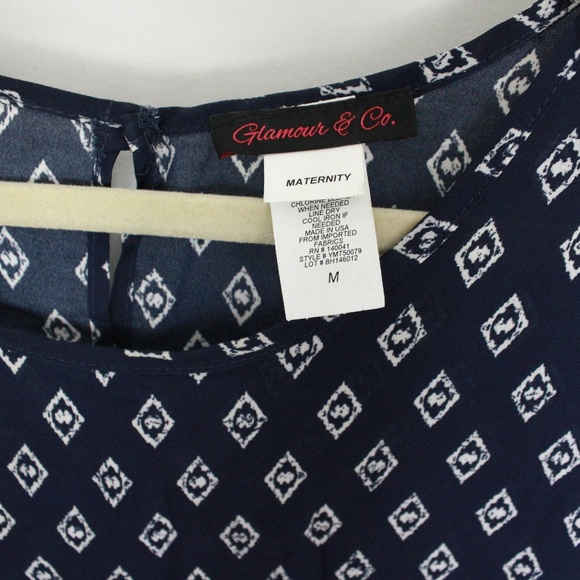 Glamour & Co Maternity Bell Sleeve Dress - Picture 6 of 6